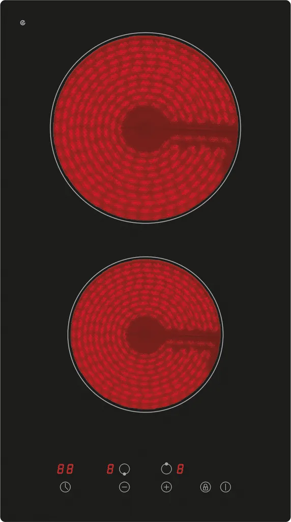 PKM Glaskeramik-Doppelkochplatte EB-GK-2TCG 3 PKM Glaskeramik-Doppelkochplatte EB-GK-2TCG