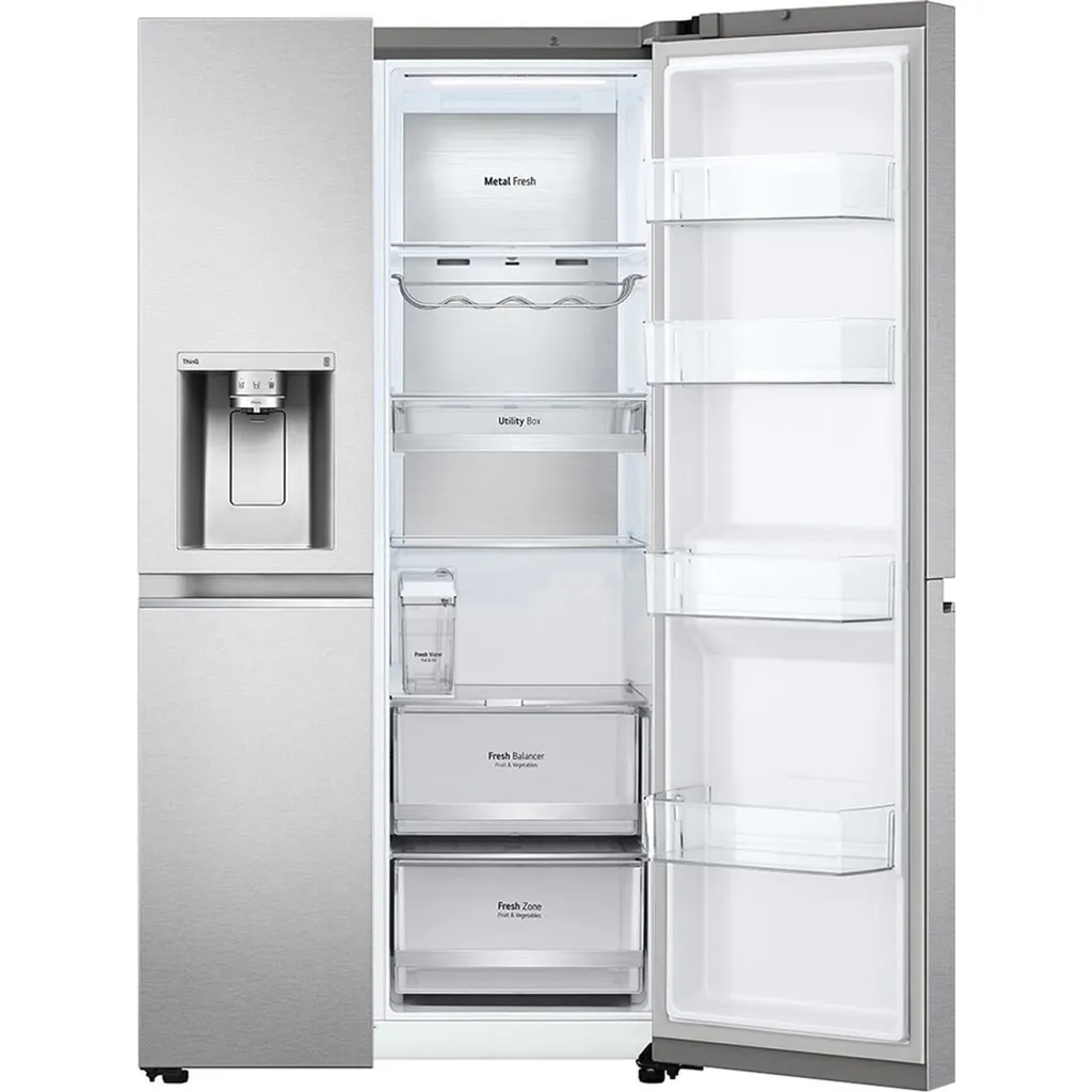 LG GSLV91MBAD Amerikanischer Side-by-Side Mit Wasser- Und Eisspender - No Frost Total No Frost - Multi Airflow System - 635 Liter, Edelstahl 9 LG GSLV91MBAD Amerikanischer Side-by-Side Mit Wasser- Und Eisspender - No Frost Total No Frost - Multi Airflow System - 635 Liter, Edelstahl - Image 7
