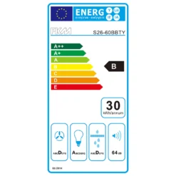 PKM Dunstabzugshaube Mit Randabsaugung Wandhaube Kopffreihaube 60 Cm S26-60BBTY -Angebote Herd Liebe Store f72dd4c9fe8d8b6a160e6e09e10d5da5