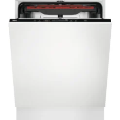 AEG FSB53907Z Vollintegrierter-Geschirrspüler / 60cm / AirDry - Ideale Trocknungsergebnisse / / Energiesparend / MaxiFlex Besteckschublade / QuickSelect Display / Wasserstopp