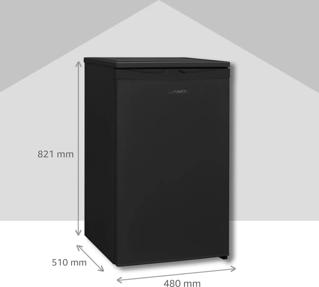 Telefunken CF-34-101-B Gefrierschrank Schwarz / 82,1 Cm 160 KWh / 63 L Nutzinhalt / Türanschlag Wechselbar / Höhenverstellbare Füße 5 Telefunken CF-34-101-B Gefrierschrank Schwarz / 82,1 Cm 160 KWh / 63 L Nutzinhalt / Türanschlag Wechselbar / Höhenverstellbare Füße - Image 3