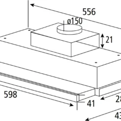 PKM Einbau Dunstabzugshaube Unterbauhaube Esse UBH6002-2H Silberfarben 60 Cm -Angebote Herd Liebe Store f914088c7c55c019c6369b7a85560f06