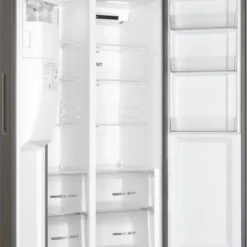 Haier HSR3918FIMP Kühl-Gefrierkombination Side By Side, NoFrost, Wasser- Und Eiswürfeldispenser 35 Haier HSR3918FIMP Kühl-Gefrierkombination Side By Side, NoFrost, Wasser- Und Eiswürfeldispenser -Angebote Herd Liebe Store f9830b3782e9c4532d961893c0ad1ff0