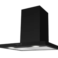 Amica KH 17803 S Kaminhaube, T-Line, 60 Cm, Schwarz Matt, Max. Gebläseleistung 621 M³h, Energieeffizienzklasse A