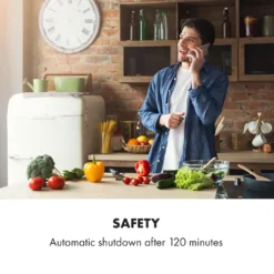 Klarstein Kochheld Doppel-Induktionskochfeld , Einbau-Kochfeld , 2900 Watt , Dreh-Regler , 120 Cm Kabellänge , 3-poliger-Anschluss , 9 Stufen , Abschalt-Automatik , Glas , Schwarz -Angebote Herd Liebe Store fa0fa5d4a9666ed34e56b0766bd08eff