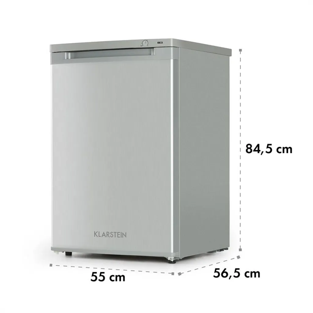 Klarstein Garfield XXL Gefrierschrank , , 81 Liter Gesamtvolumen , 3 Durchsichtige Boxen , Thermostat Mit 3 Stufen , Höhenausgleichende Füße , 39 DB , Silber 10 Klarstein Garfield XXL Gefrierschrank , , 81 Liter Gesamtvolumen , 3 Durchsichtige Boxen , Thermostat Mit 3 Stufen , Höhenausgleichende Füße , 39 DB , Silber - Image 8