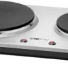 CLATRONIC Doppelkochplatte DKP 3668 Edelstahl Herdplatte Kochplatte 1000/1500W -Angebote Herd Liebe Store fb7b14d20b13204ea44a46f164b19668