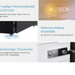 COSTWAY Kühlschrank Mit Gefrierfach Standkühlschrank Gefrierschrank Kühl-Gefrier-Kombination 85L Schwarz 12 COSTWAY Kühlschrank Mit Gefrierfach Standkühlschrank Gefrierschrank Kühl-Gefrier-Kombination 85L Schwarz -Angebote Herd Liebe Store fcb0acc0a61928419da9a6095bf3b818