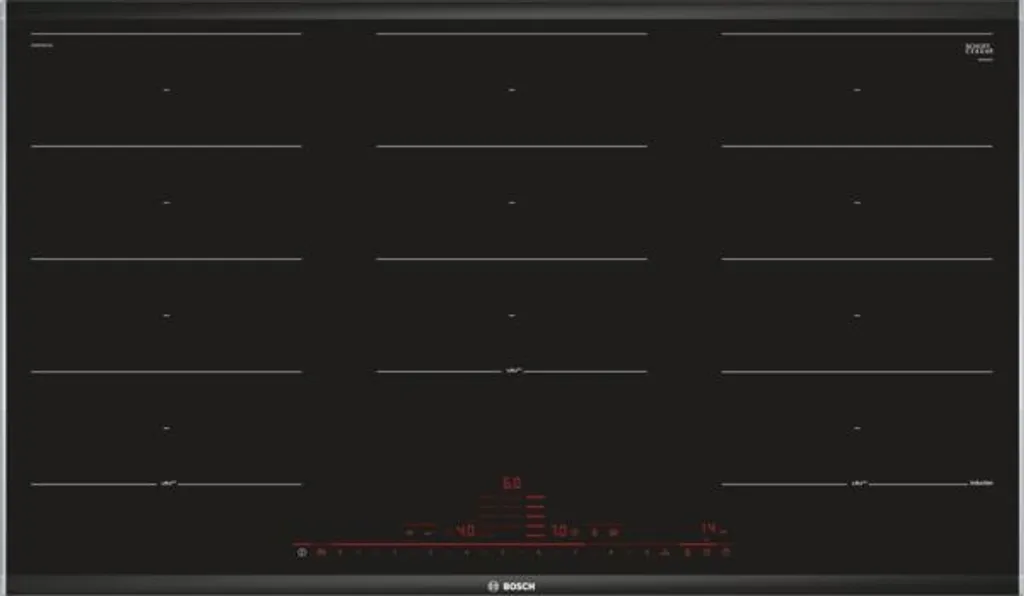 Bosch PXX975DC1E Serie 8, Induktionskochfeld, 90 Cm, Schwarz, Mit Rahmen Aufliegend 3 Bosch PXX975DC1E Serie 8, Induktionskochfeld, 90 Cm, Schwarz, Mit Rahmen Aufliegend