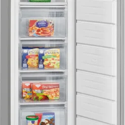 Bomann Gefrierschrank, Tiefkühlschrank, Freezer, Nutzinhalt 168 Liter, , Wechselbarer Türanschlag, 4 Sterne Gefrierraum, Edelstahl-Optik, GS 7340 -Angebote Herd Liebe Store fd7e10069d1fbc2a7d68a0e7f41baaad