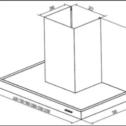 PKM Dunstabzugshaube Wandhaube Wandesse 8090GZ Touch Control Edelstahl 90cm -Angebote Herd Liebe Store fdfee8016b6e4807ef382536dafb6ecb