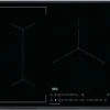AEG ILB63445FB, Schwarz, Integriert, 60 Cm, Zonen-Induktionskochfeld, 3 Zone(n), 3 Zone(n)