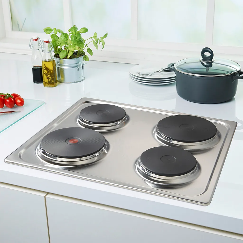 PKM Einbauherdset Backofen Edelstahl Kochfeld Herdset BIC3 I-KP-IX-2/2 - 55L 3 PKM Einbauherdset Backofen Edelstahl Kochfeld Herdset BIC3 I-KP-IX-2/2 - 55L