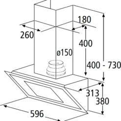 PKM Dunstabzugshaube Mit Randabsaugung Kopffreihaube 9039XW Glas Weiß 60 Cm -Angebote Herd Liebe Store ff2108b88527ef61929a74a07a07f6d2