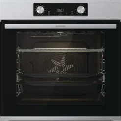Gorenje BOS 6737 E13X Einbau-Backofen / 77 Liter/Heißluft/ExtraSteam/GentleClose & Open/EcoClean/Air Fry/PizzaMode/PerfectGrill/Teleskopauszüge/Inox-Look, Grau -Angebote Herd Liebe Store ff795b707c7c189852512b60104decb1