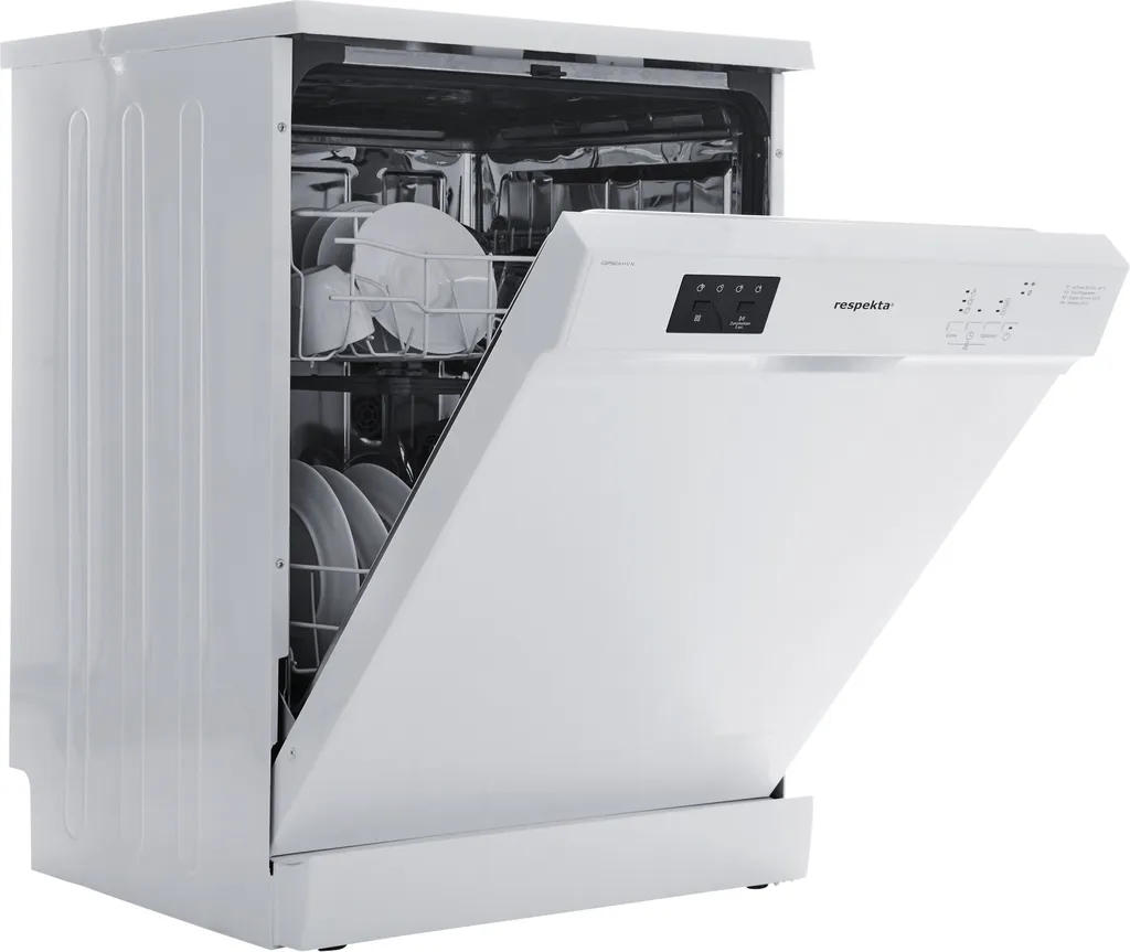 Respekta Geschirrspüler Spülmaschine Standgeschirrspüler Unterbaufähig 60cm 4 Respekta Geschirrspüler Spülmaschine Standgeschirrspüler Unterbaufähig 60cm - Image 2